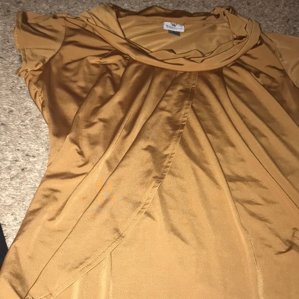 MUST GO PRICING Worthington Cowl Neck Short Sleeve M